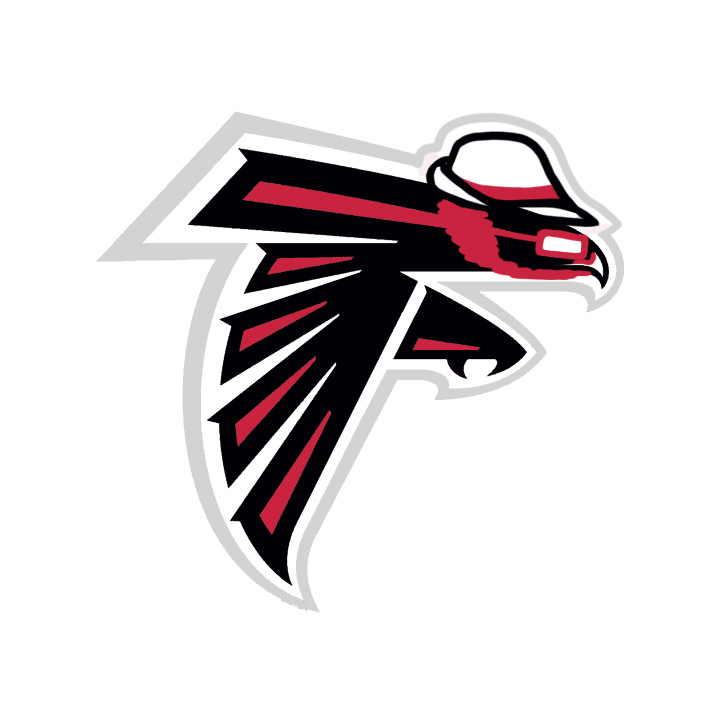 Atlanta Falcons Hipsters Logo iron on transfers